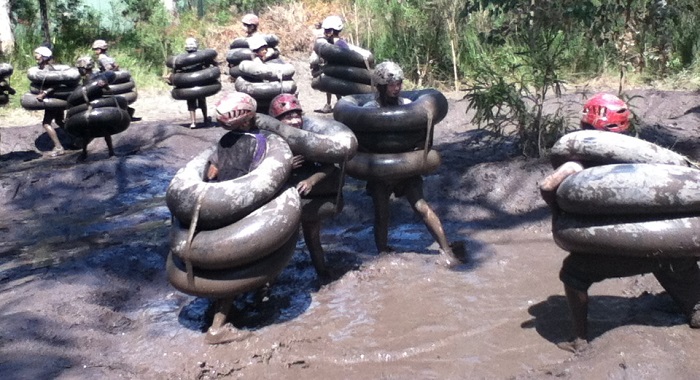 Mud adventure challenge